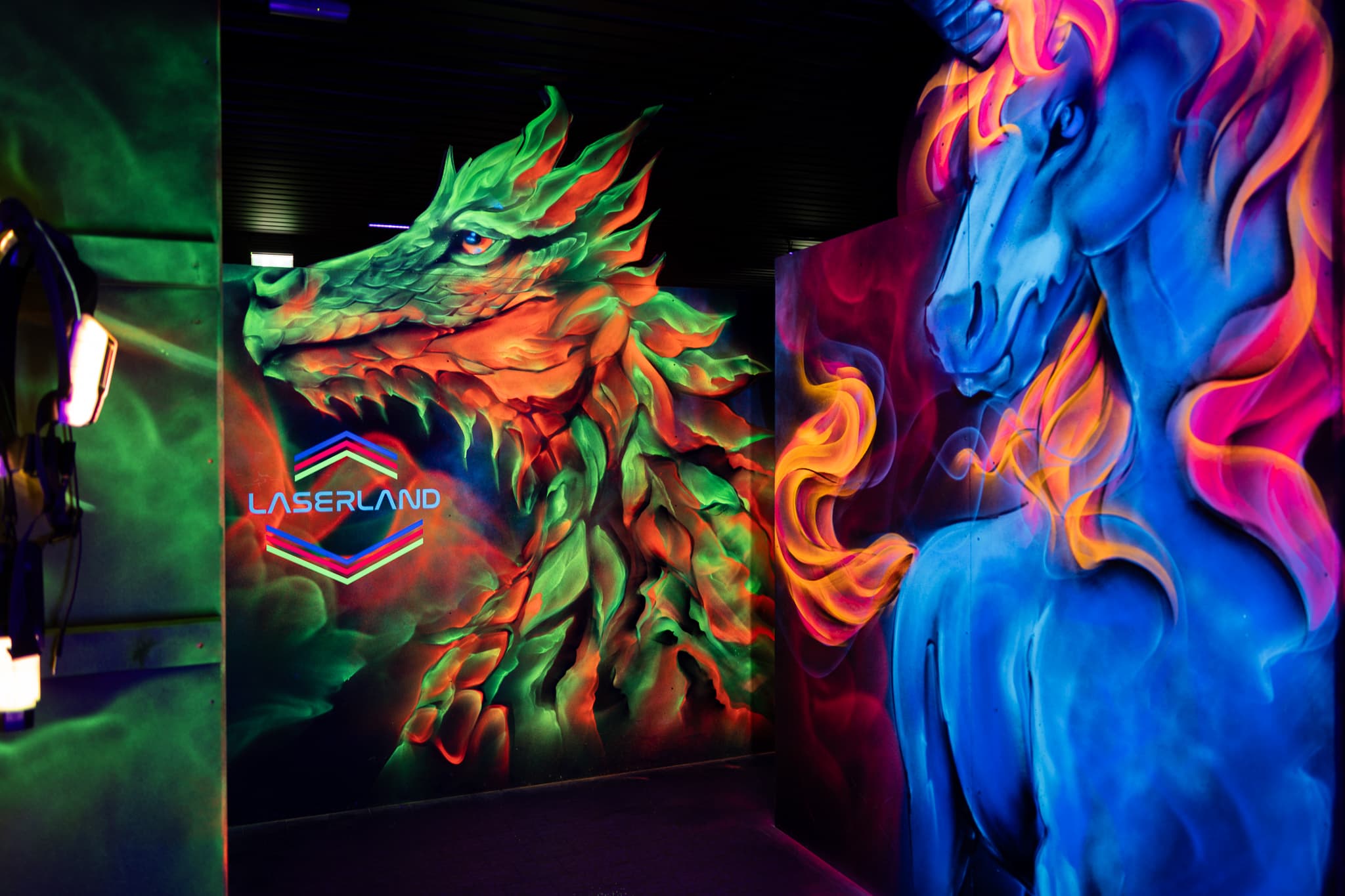 Actionreiche Lasertag-Arena im Laserland Chemnitz